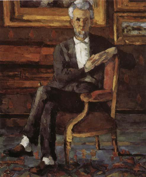 Paul Cezanne Portrait de Victor Chocquet France oil painting art